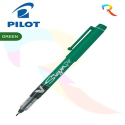 PILOT V Sign Pen Marker Pen Medium - Green